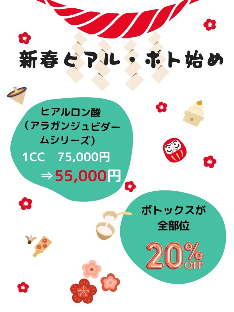 ヒアルロン酸＆ボトックス